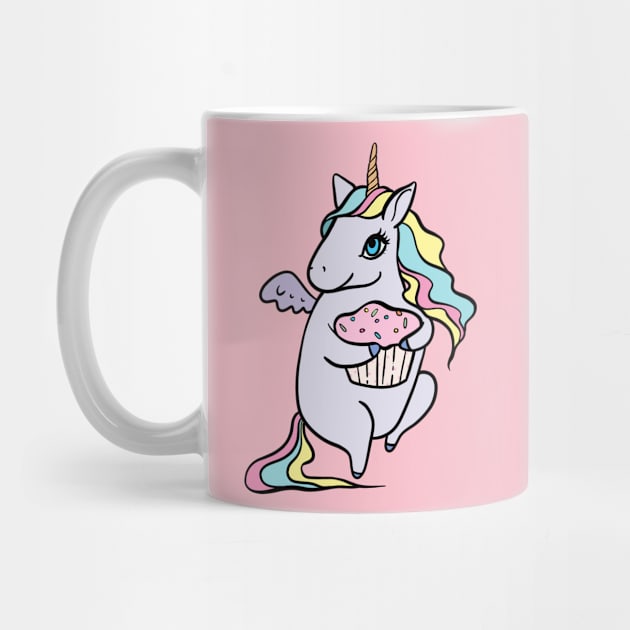 Like a Unicorn Loves Cake by by_Akku